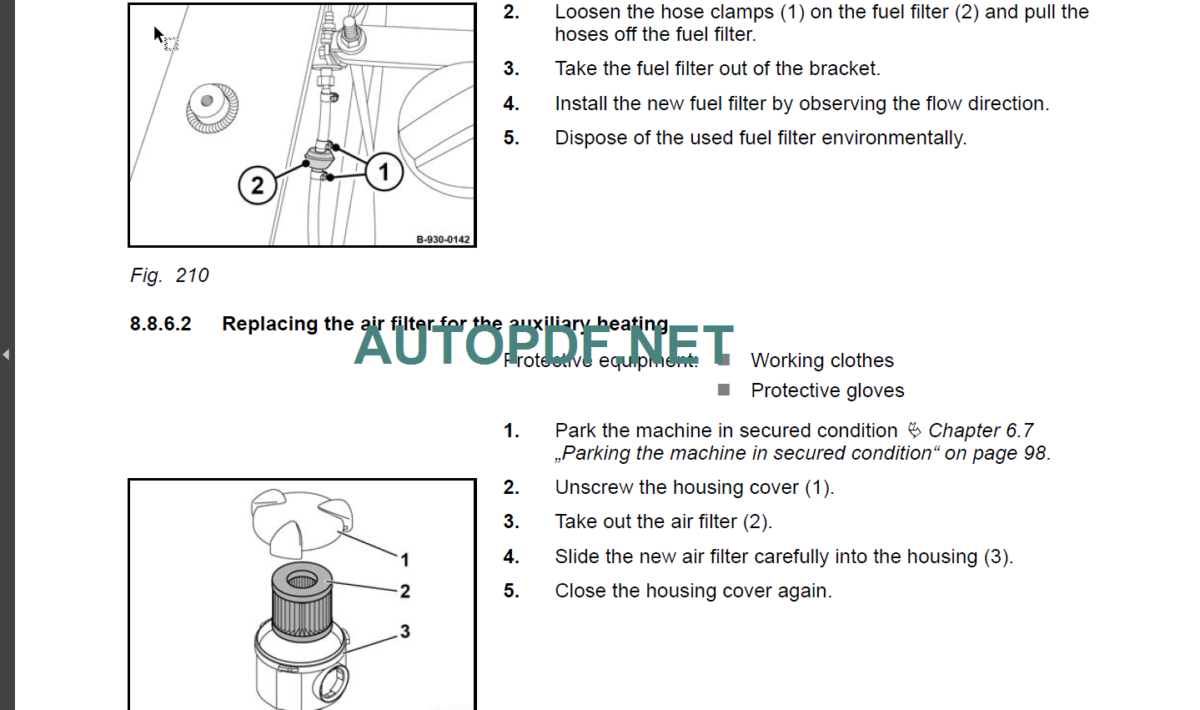 BC 473 EB-3 Operating Maintenance Instruction