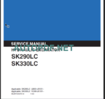 SK290LC SERVICE MANUAL