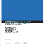 SK230LC-VI SHOP MANUAL