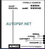 KW904 - KW904D SHOP MANUAL