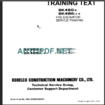 SK460-8-SK480LC-8 SERVICE TRAINING