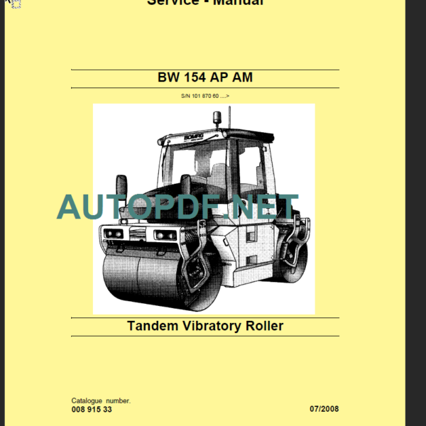 BW 154 AP AM Service Manual