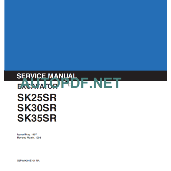 SK025SR SERVICE MANUAL