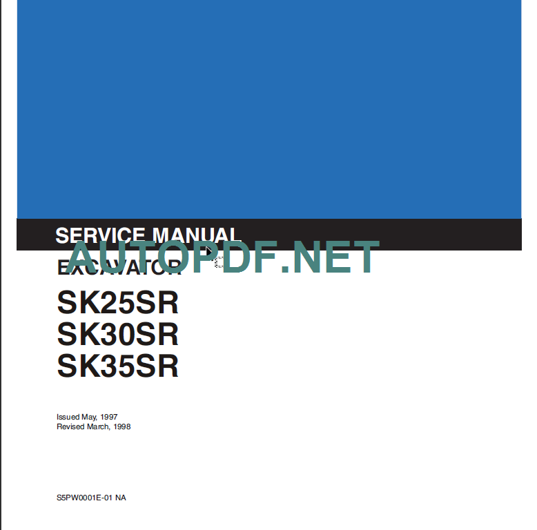 SK025SR SERVICE MANUAL