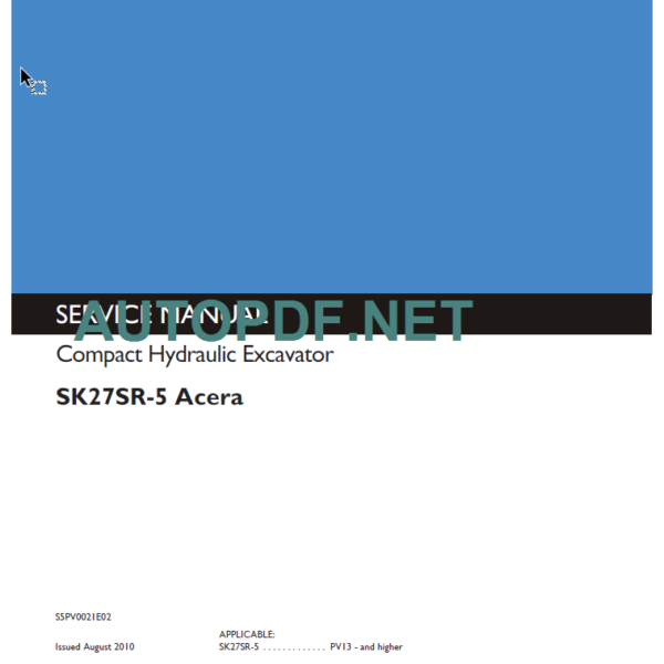 SK27SR-5 Acera SERVICE MANUAL