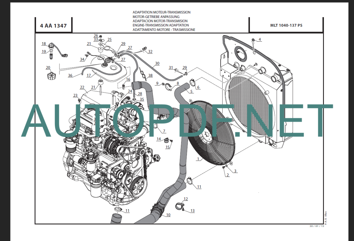 MLT 840 PARTS CATALOGUE