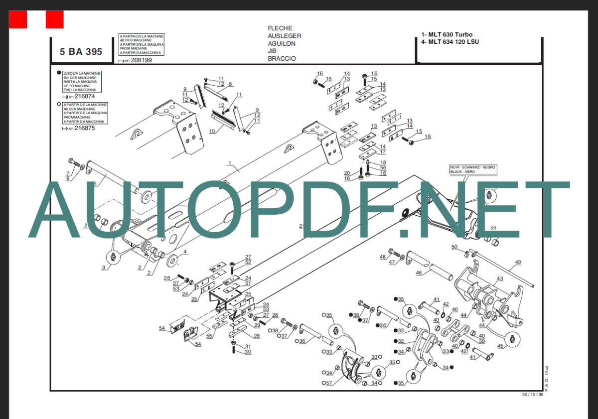 MLT 634 E3 Parts Catalogue