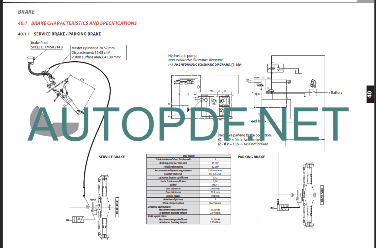 MT 425 H ST3A S1 REPAIR MANUAL