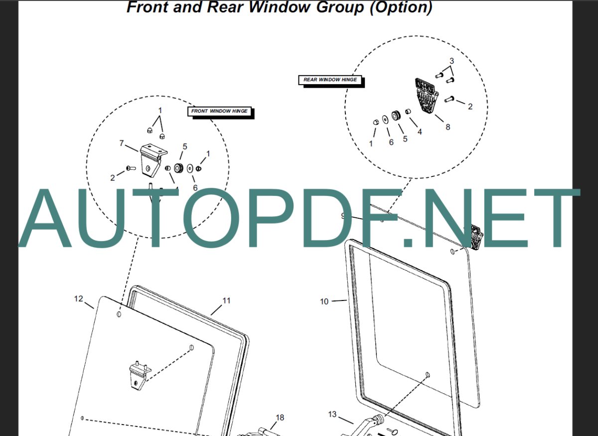 MT 6034XT PARTS MANUAL