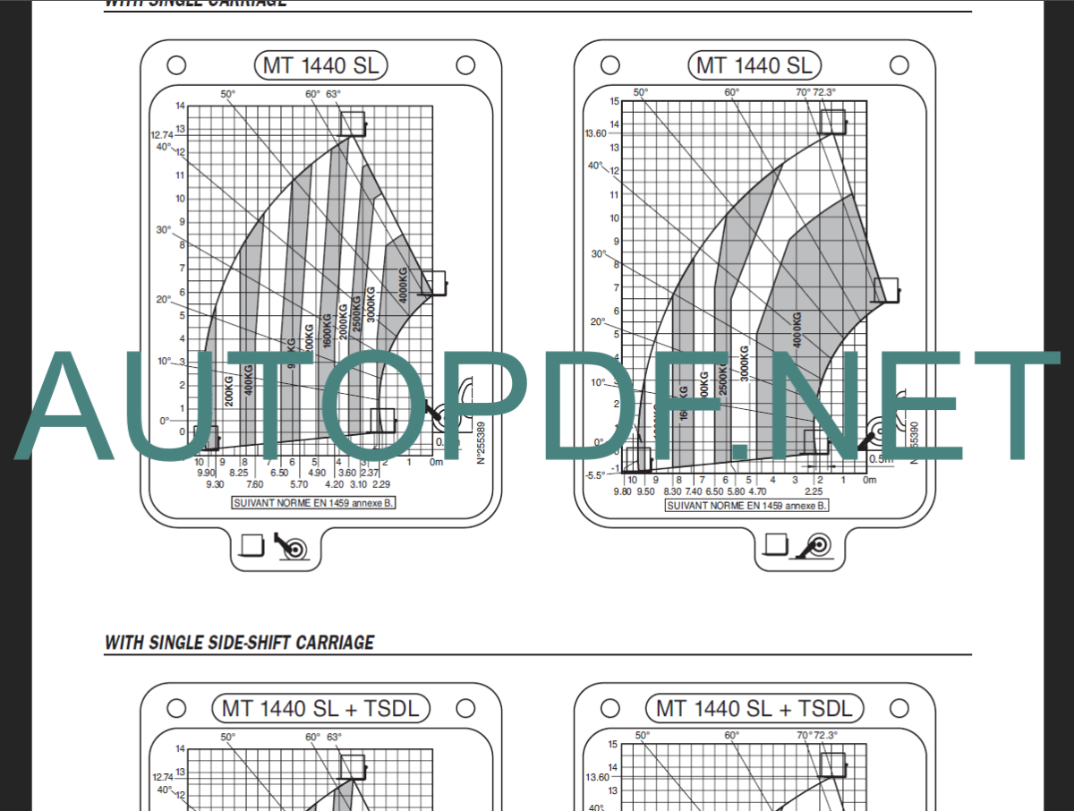 MT 1340 SL OPERATOR'S MANUAL