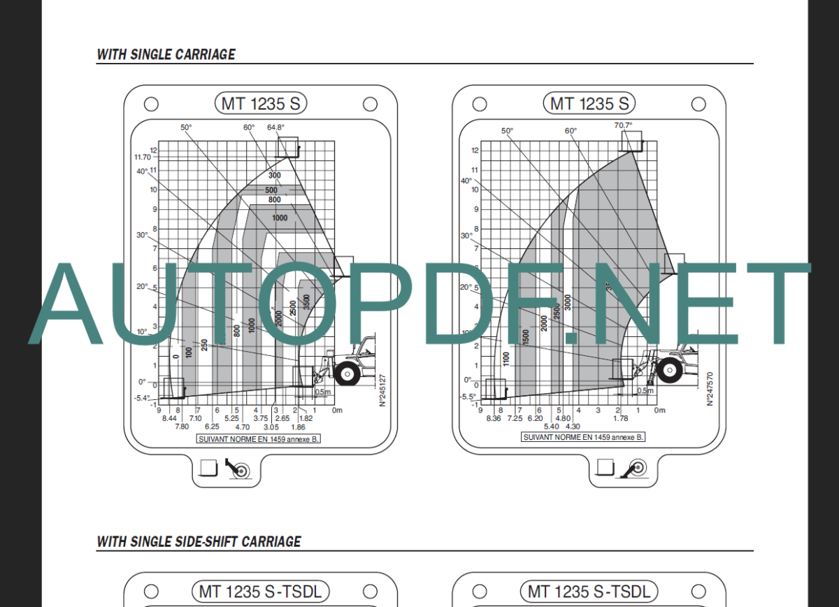 MT 1440 SL OPERATOR'S MANUAL