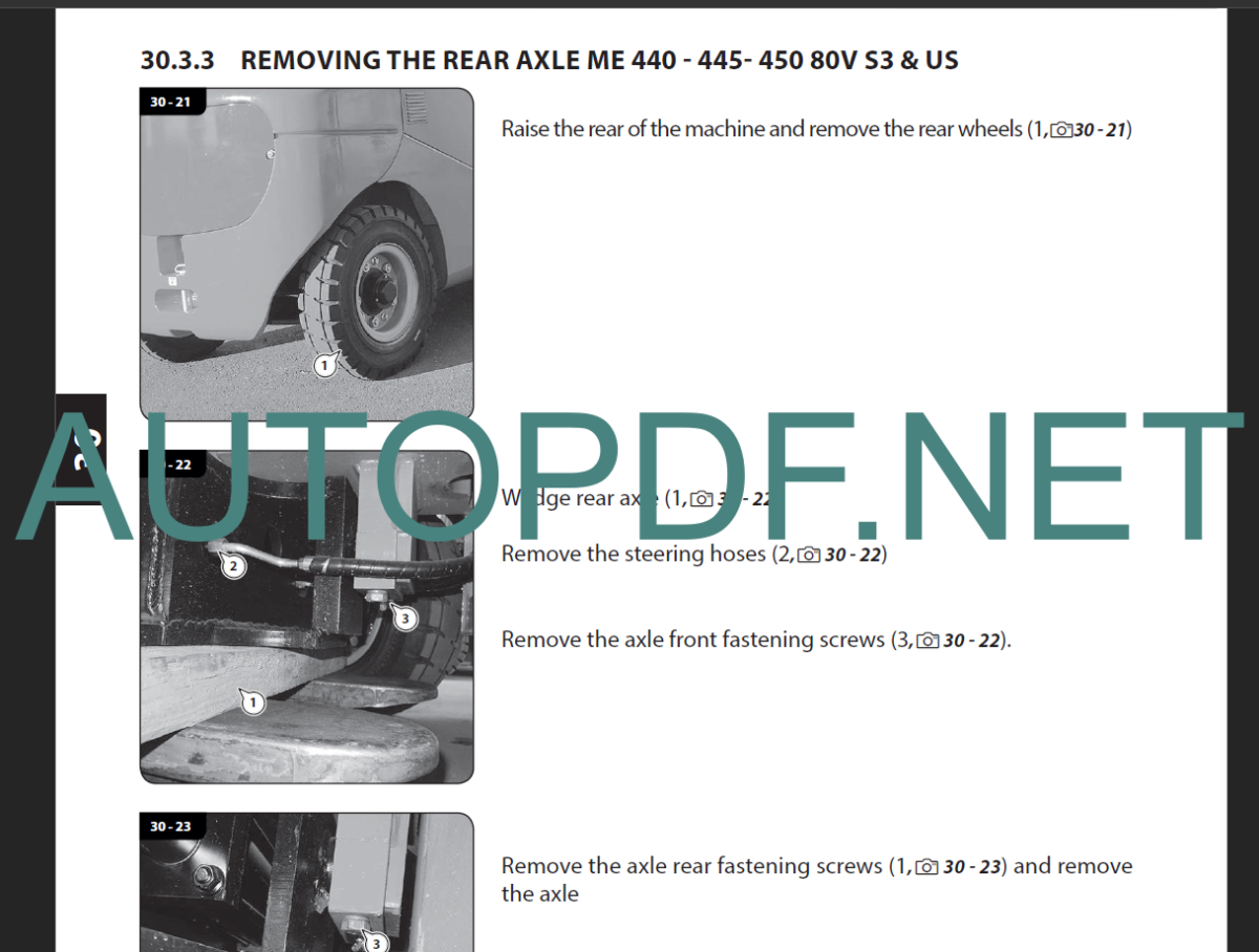 ME 418 48V S3 REPAIR MANUAL