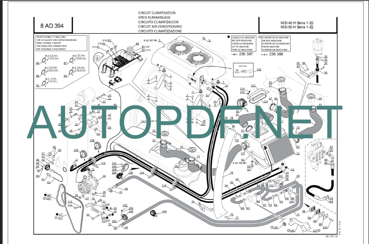 MSI 50 H S1 E2 PARTS CATALOGUE