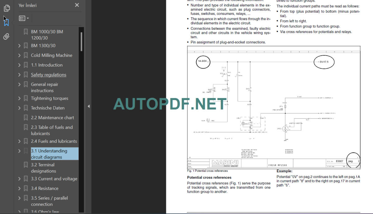 BM 1000-30 Service Manual