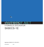 SK80CS-1E SERVICE MANUAL