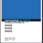 SK025 SERVICE MANUAL