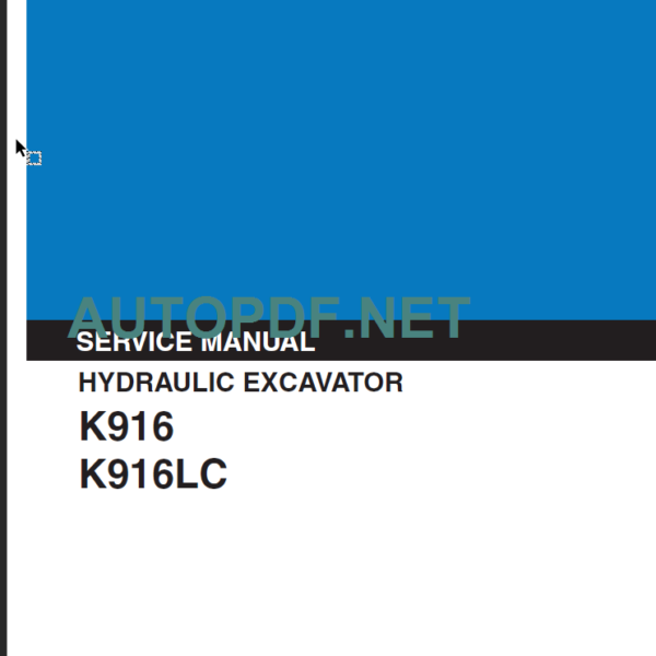 K916-K916LC SERVICE MANUAL