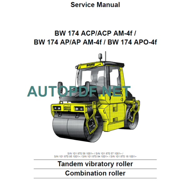 BW 174 AP AM-4f Service Manual