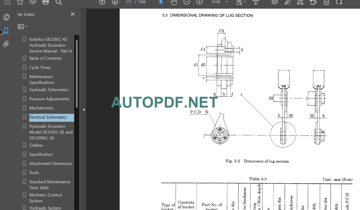 SK330LC-6E SHOP MANUAL