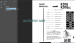 K916-K916LC SERVICE MANUALK916-K916LC SERVICE MANUAL