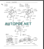 SK310-2-SK310LC-2 PARTS MANUAL