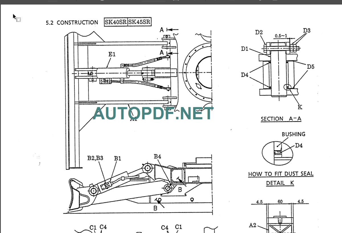 SK40SR SHOP MANUAL