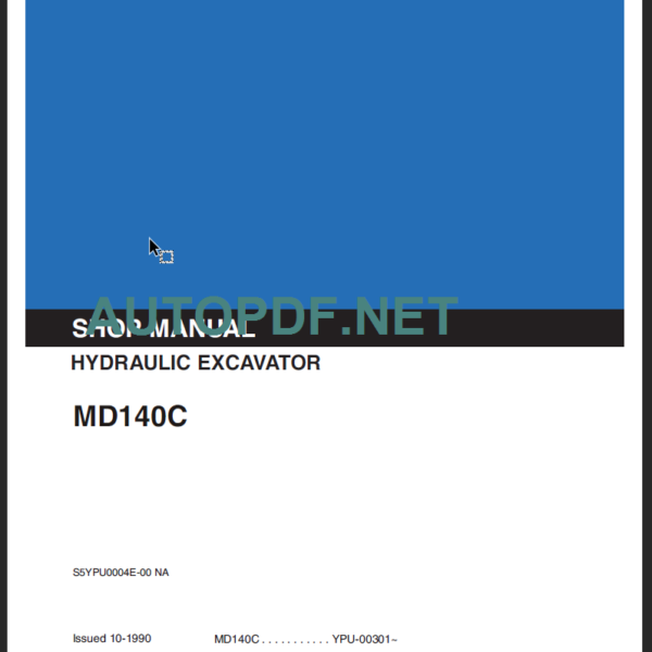 MD140C SHOP MANUAL