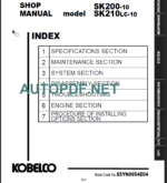 SK200_SK210-10 Shop Manual