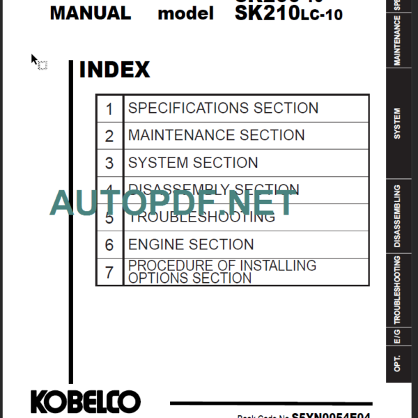 SK200_SK210-10 Shop Manual