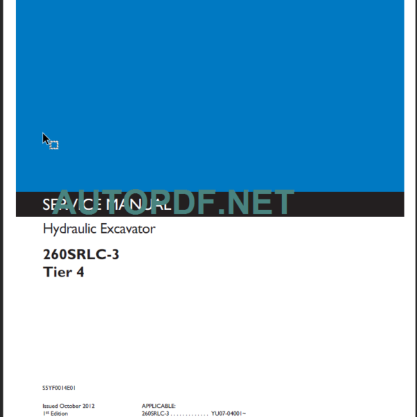 260SRLC-3 TIER 4 SERVICE MANUAL