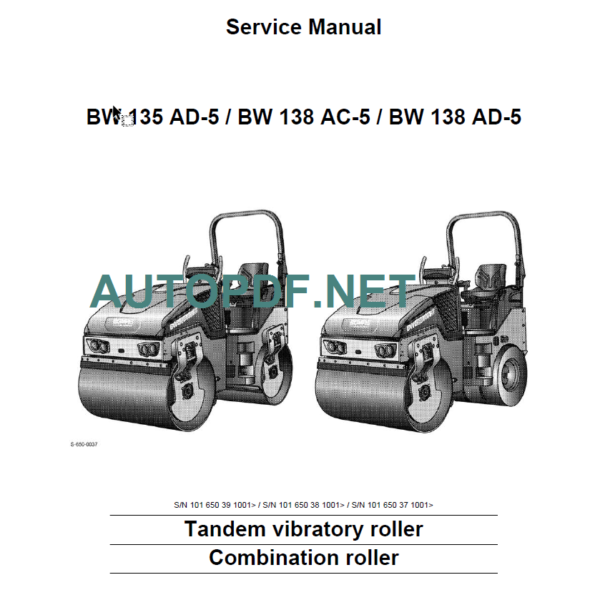 BW 138 AC AD-5 Service Manual