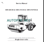 BW 219 DH-4 Service Manual