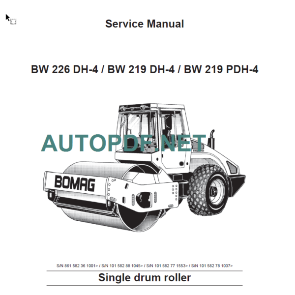 BW 219 DH-4 Service Manual
