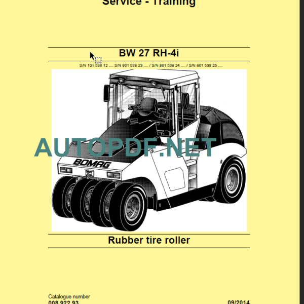 BW 27 RH-4i Service Training