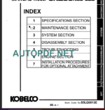 SK230LC-6E SHOP MANUAL