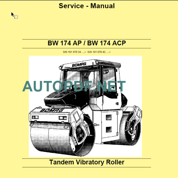 BW 174 AP-ACP Service Manual