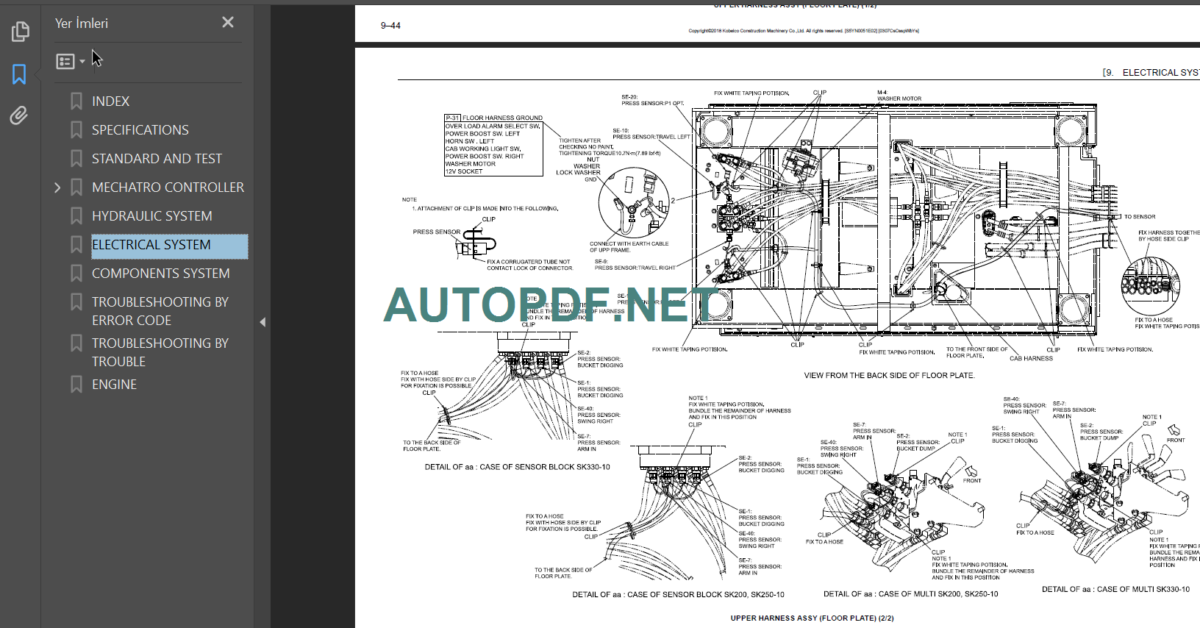 SK200_SK210LC-10 Shop Manual