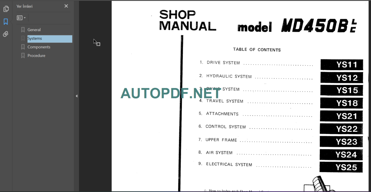 MD450BLC SERVICE MANUAL