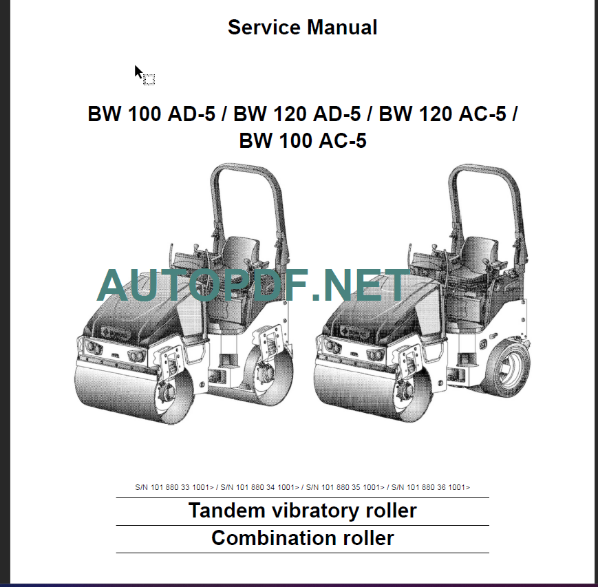 BW 100 AC-5 Service Manual
