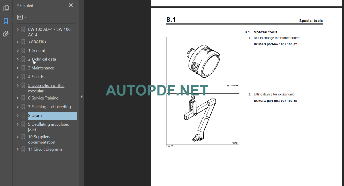 BW 100 AC AD-4 Service Manual