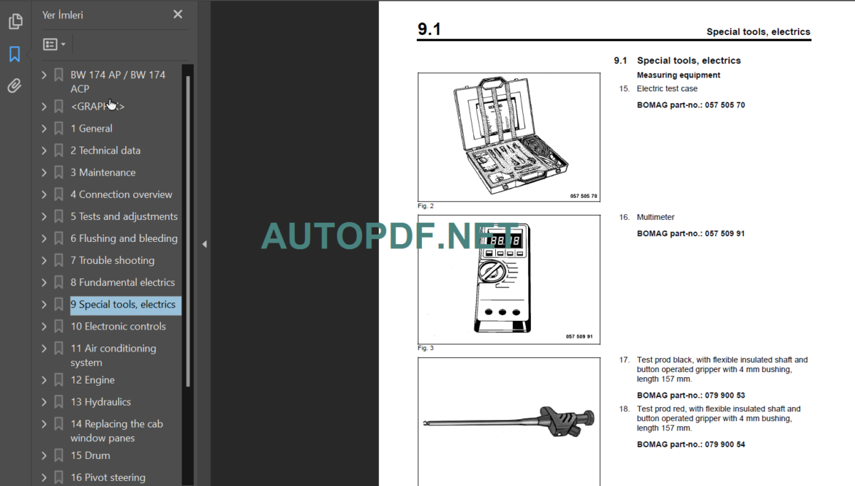 BW 174 AP-ACP Service Manual