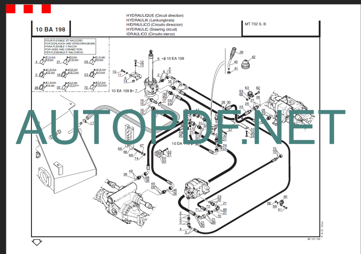 MLT 731 Turbo LSU PARTS MANUAL