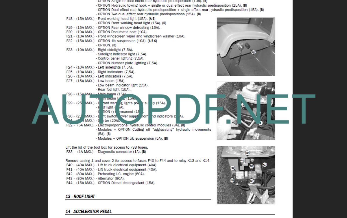 MLT 634 OPERATOR'S MANUAL