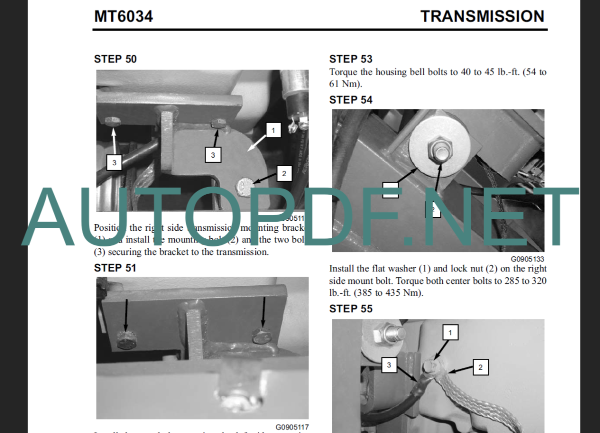 MT 6034 Shop Manual