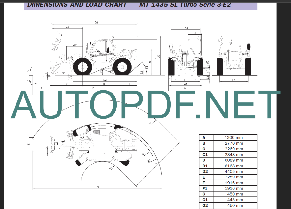 MT 1440 SL OPERATOR'S MANUAL