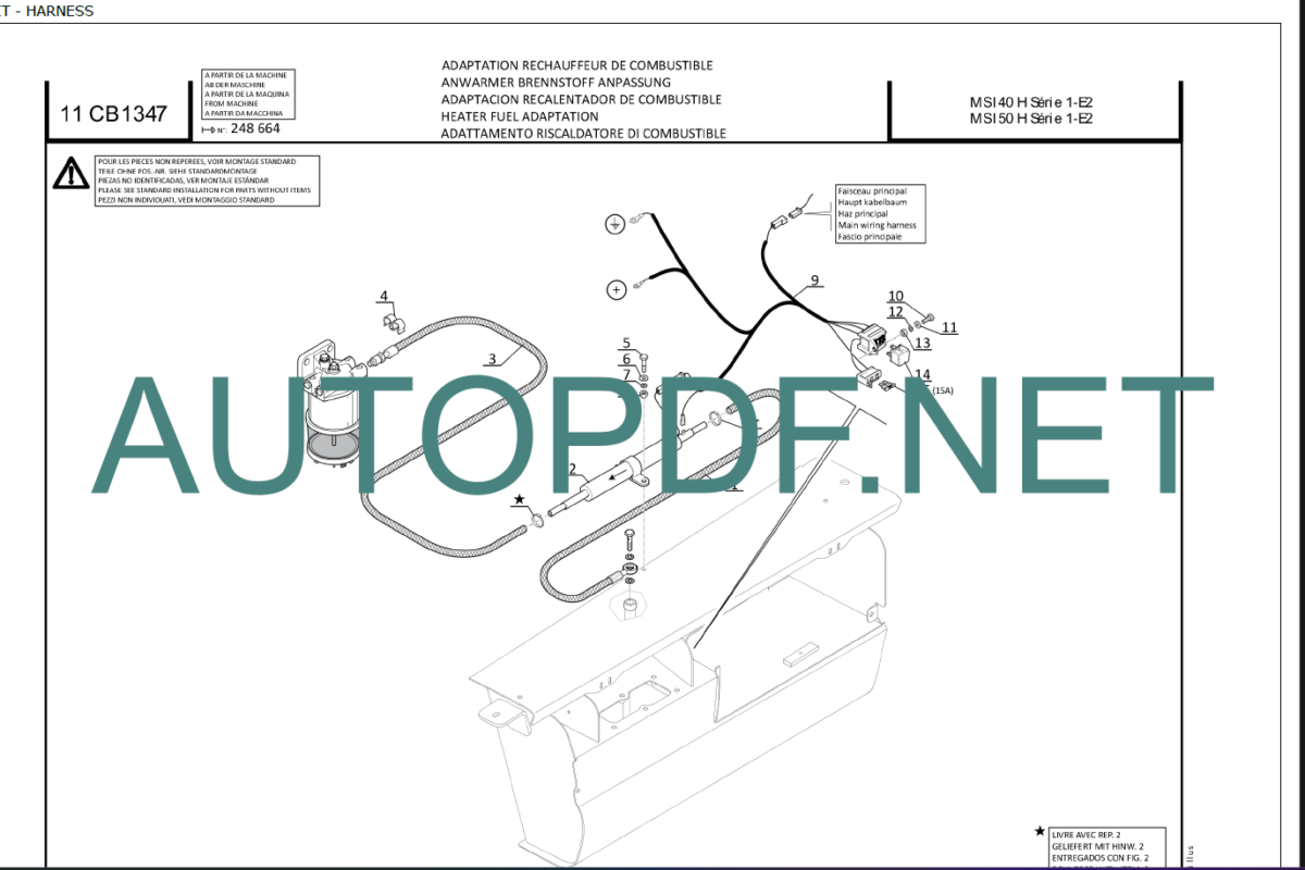 MSI 40 H S1 E2 PARTS CATALOGUE