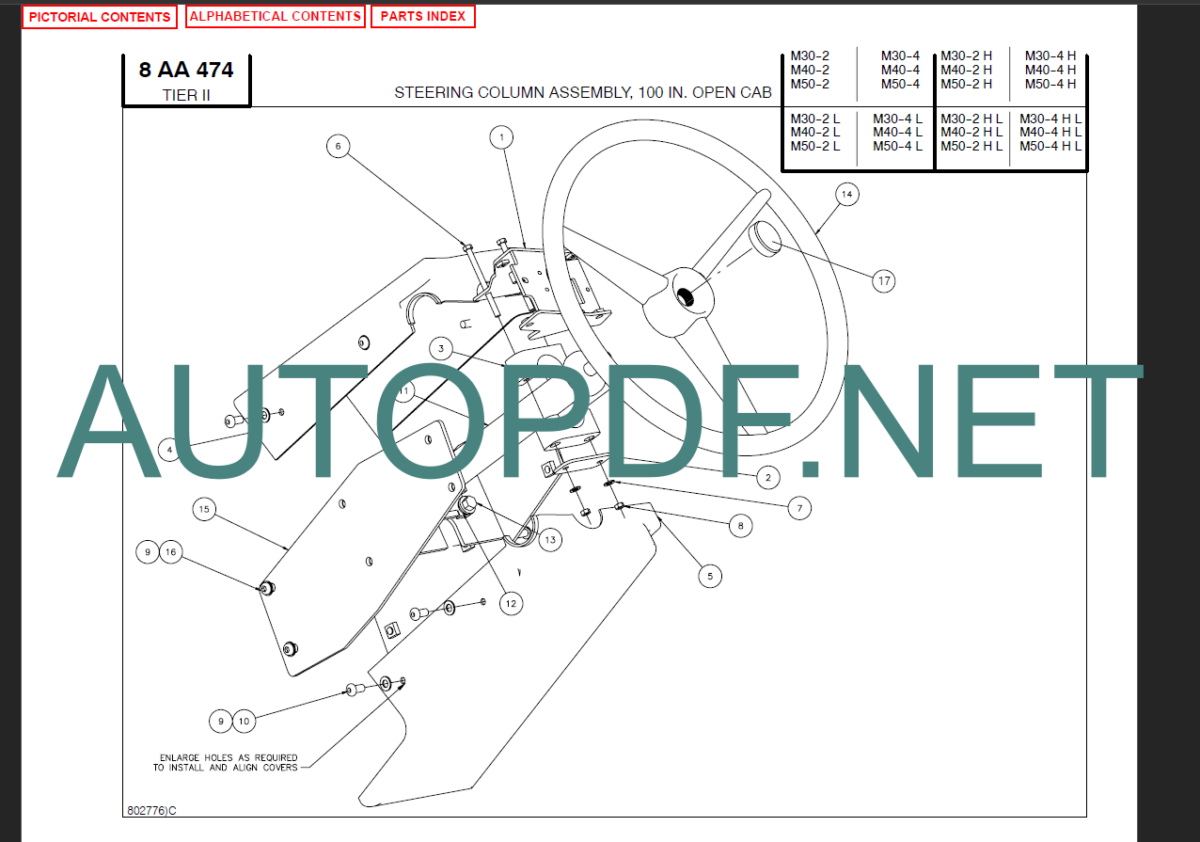 M30-40-50-2 HL PARTS MANUAL ]