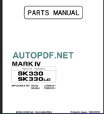 SK330-SK330LC PARTS MANUAL