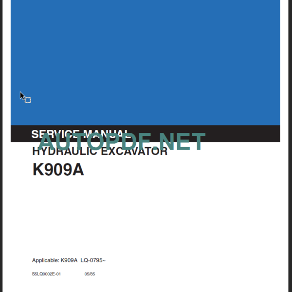 K909A SERVICE MANUAL