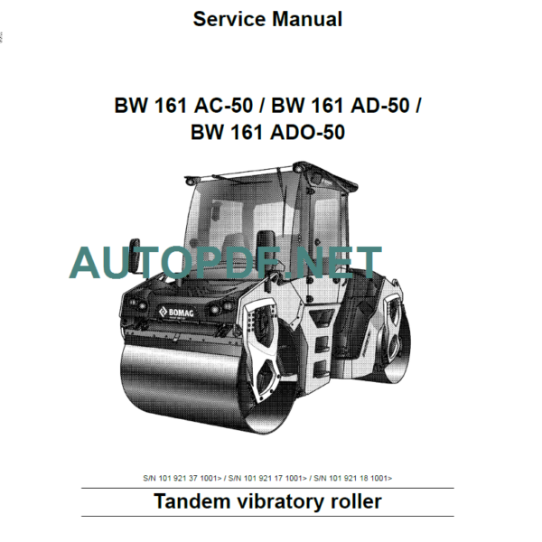 BW 161 AC-50 Service Manual